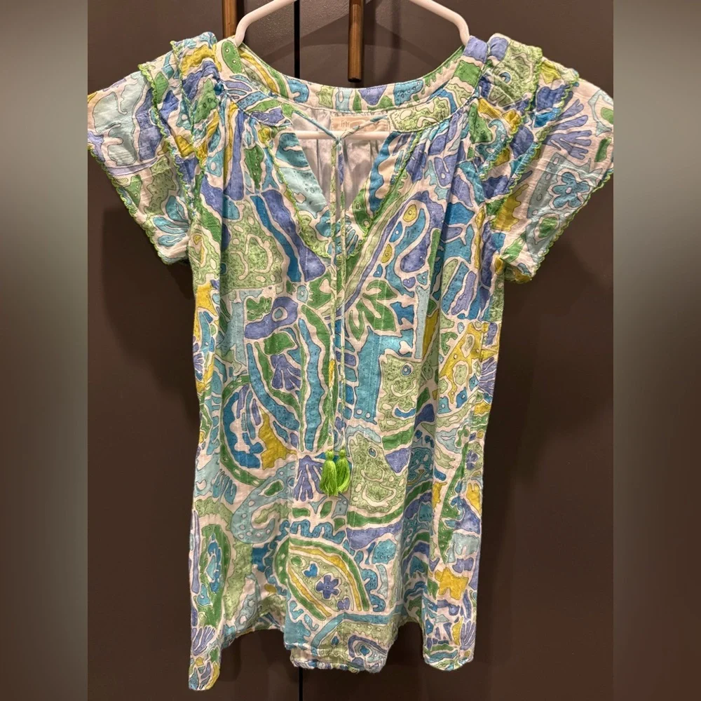 Forever Young Kids Shift Picot Dress Girls Size 6